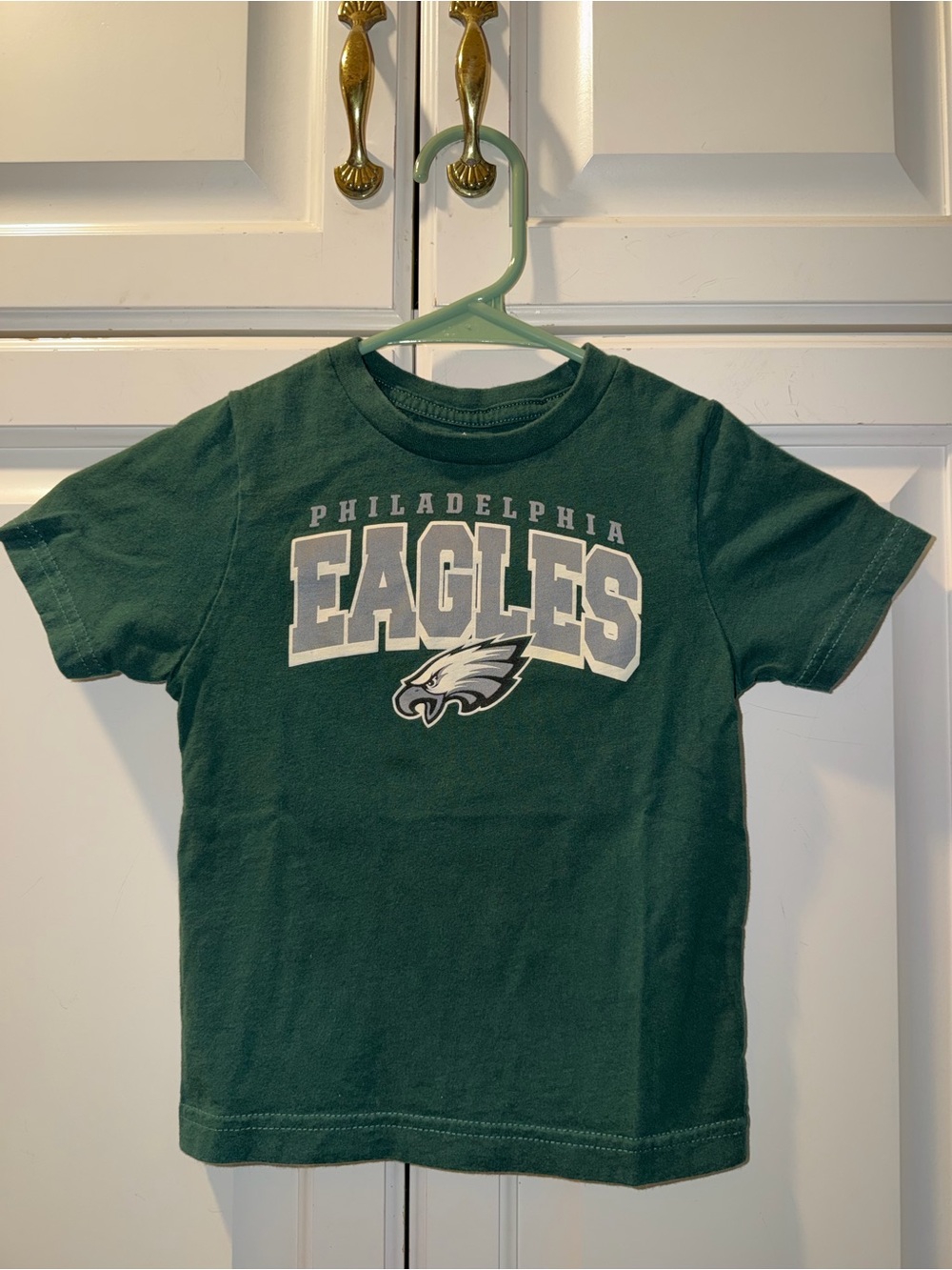NFL Philadelphia Eagles Dark Green Kids Short-Sleeve Tee Size 3T